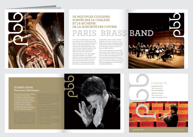 Paris Brassband brochure