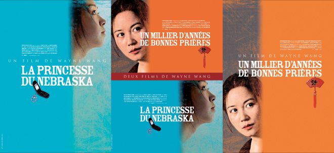 Affiches films Wayne Wang - La Princesse du Nebraska - Un millier d’années de bonnes prières