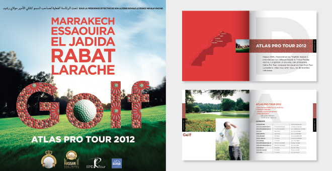 Affiche - catalogue Atlas Pro Tour 2012