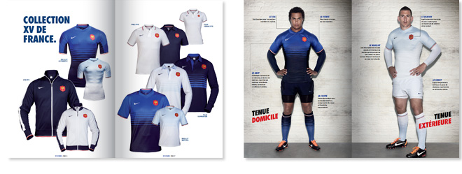 Nike Catalogue XV de France