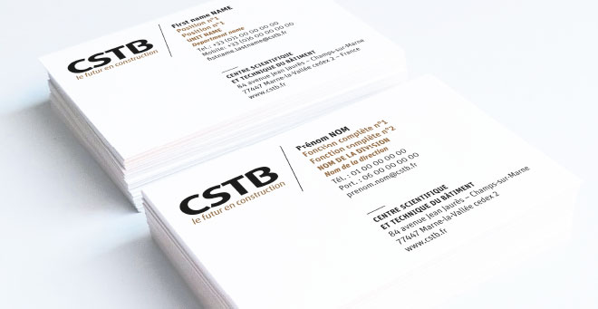 CSTB logo & papeterie