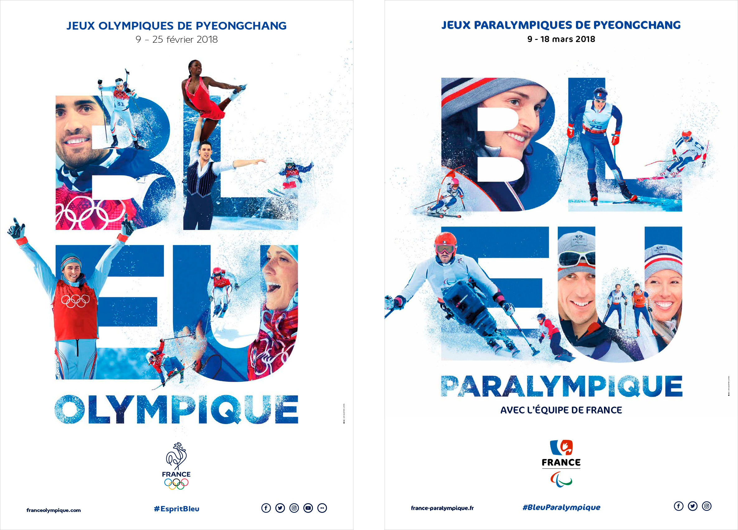 Création de la communication globale du CNOSF et du CPSF pour les Jeux Olympiques d'hiver 2018 à Pyeongchang